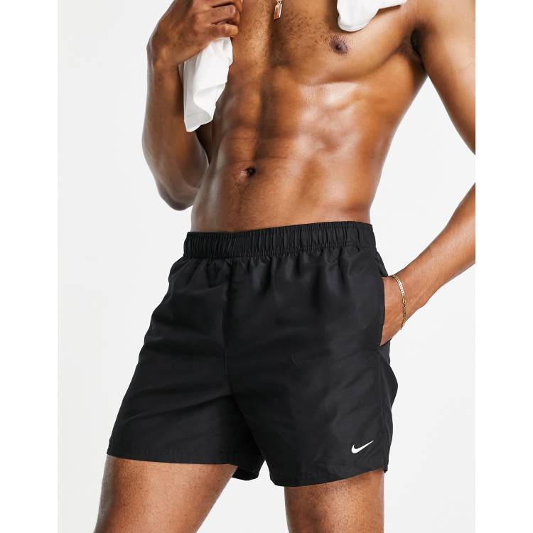 Nike Swimming Volley 5 inch shorts in black