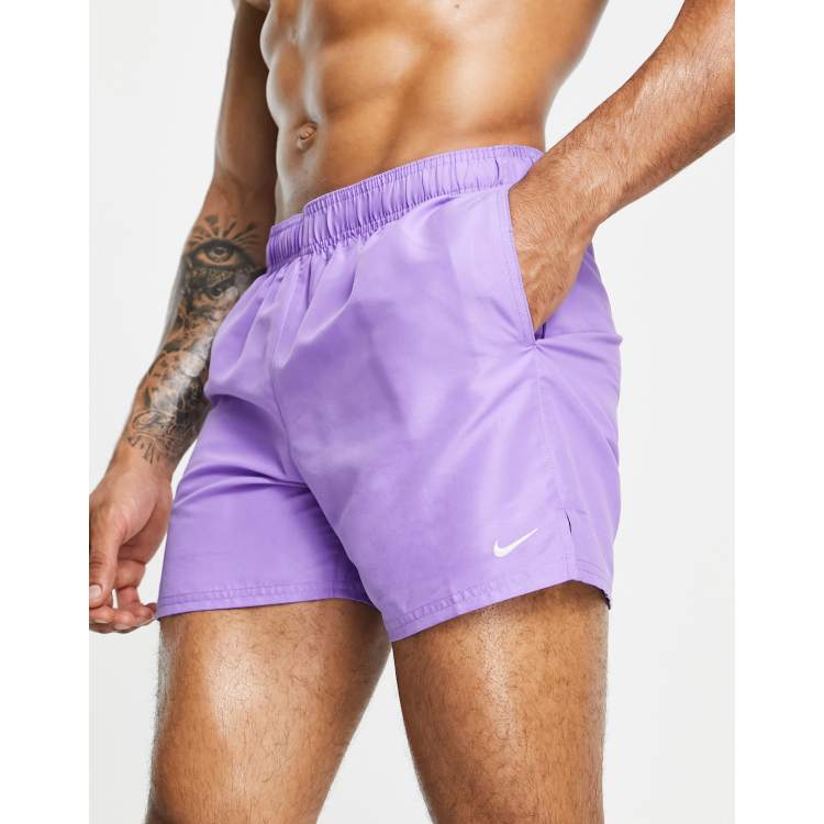 Nike Swimming Volley 5 inch shorts in lilac | ASOS