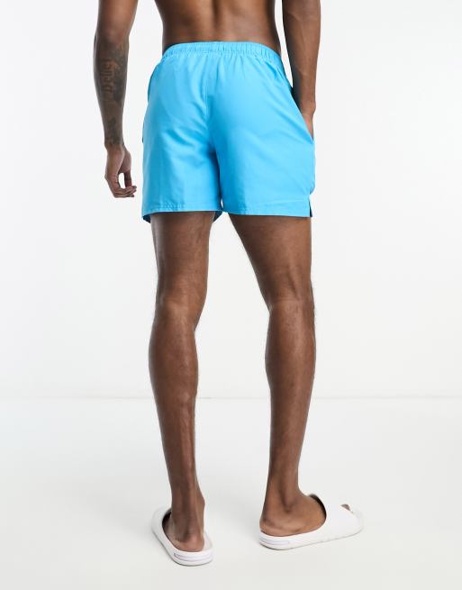 Nike Swimming Volley 5 inch swim shorts in blue