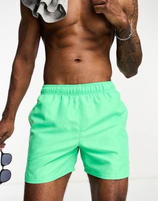 Nike green sale swim shorts