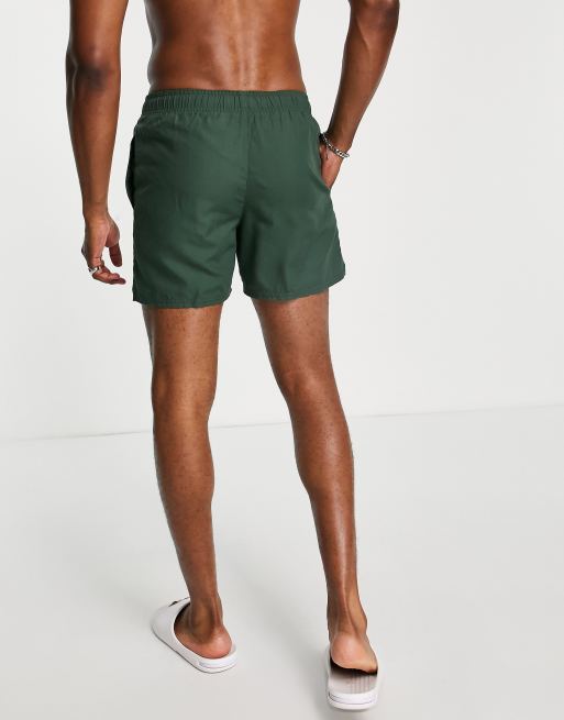 Green nike 2025 swim shorts