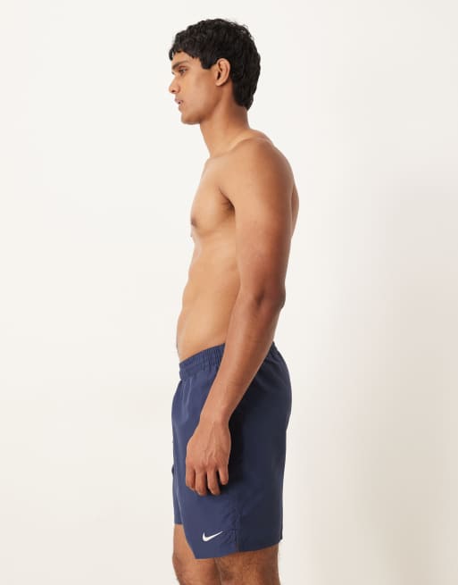 Nike Swimming - Volley - Short van 7 inch in marineblauw, 3 van 5