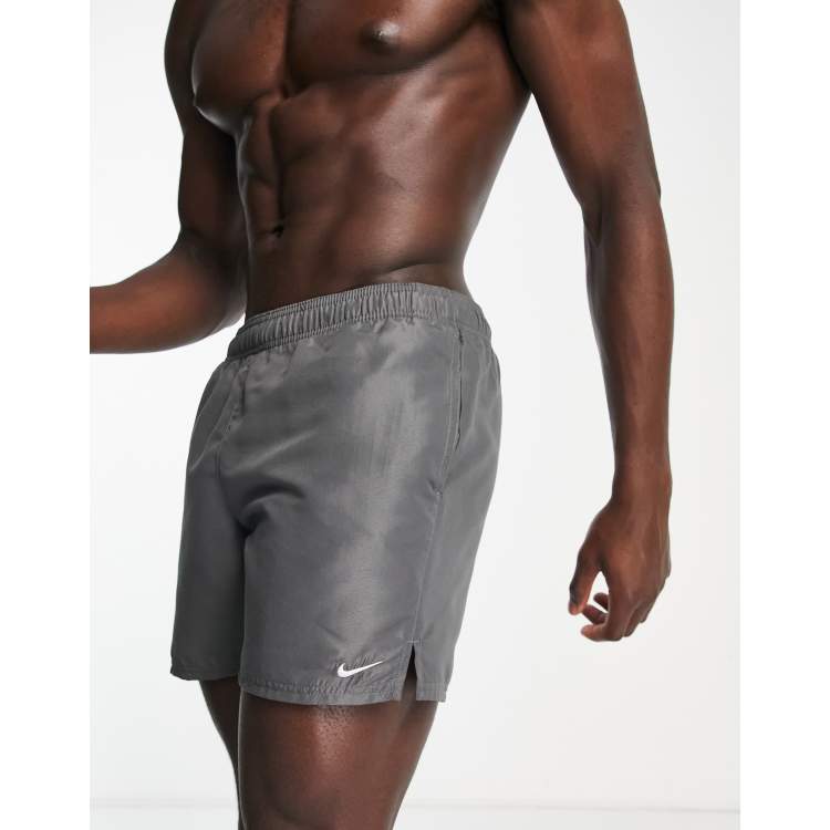 Nike Swimming Volley Shorts in Grau 5 Zoll ASOS