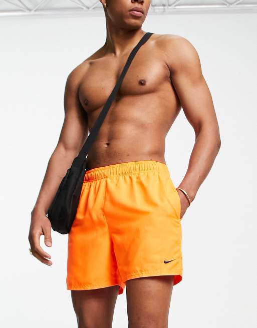 Nike Swimming - Zwemshort van 5 inch in oranje, 3 van 4