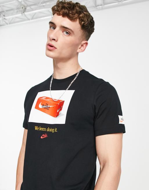 Nike best sale box tee