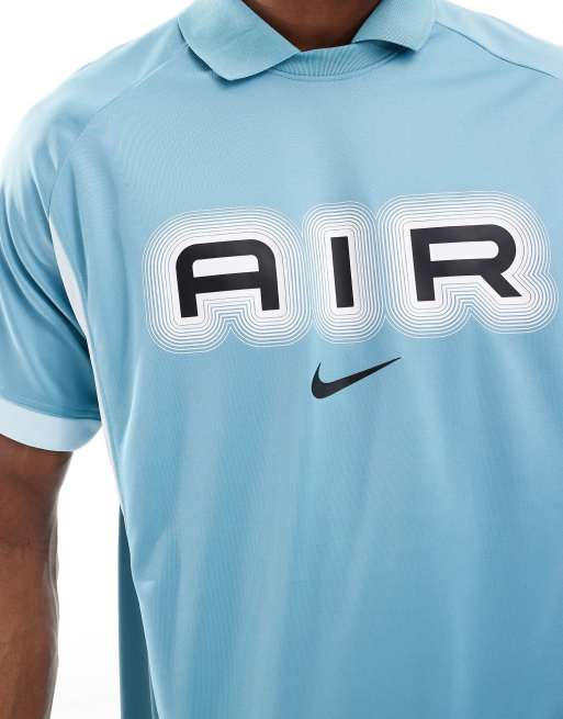 Nike Swoosh Air football jersey in light blue | ASOS