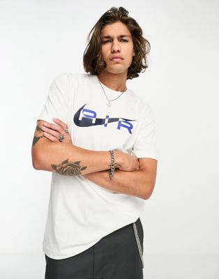 Nike Swoosh Air t-shirt in white