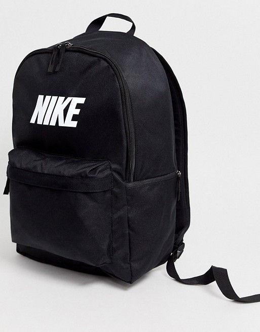 Nike Swoosh backpack in black