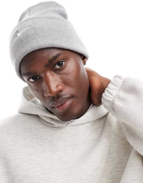 Nike Swoosh beanie in grey - view 1