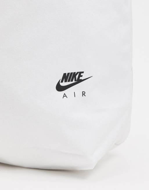 Nike Swoosh Canvas Tote Bag In White के लिए महिलाएं