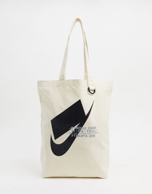 Nike swoosh canvas tote bag | ASOS