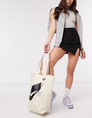 Nike swoosh canvas tote bag | ASOS