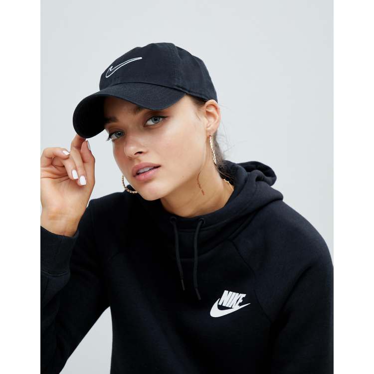 Ladies black nike cap on sale