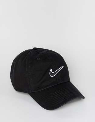 black on black nike cap