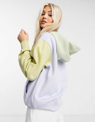 nike colour block hoodie women's