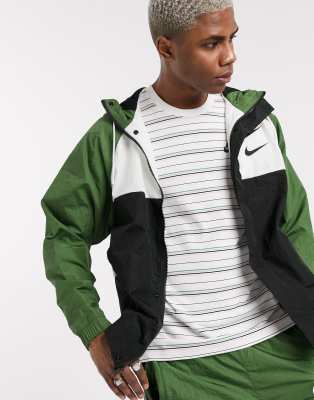 nike swoosh green jacket