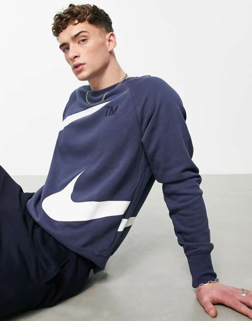 Nike swoosh crew outlet neck