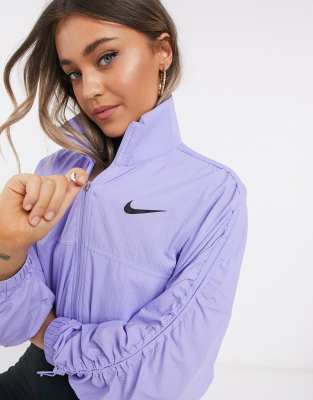 nike swoosh crop jacket