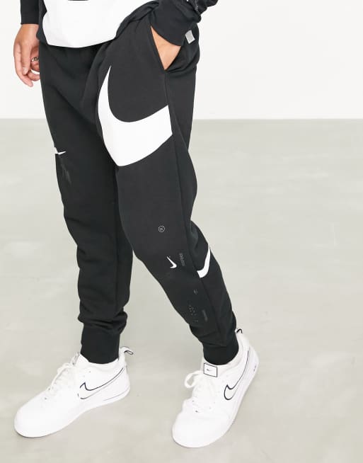 Nike Sportswear Swoosh Fleece Jogger Pants Black