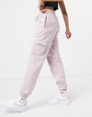 nude pink joggers