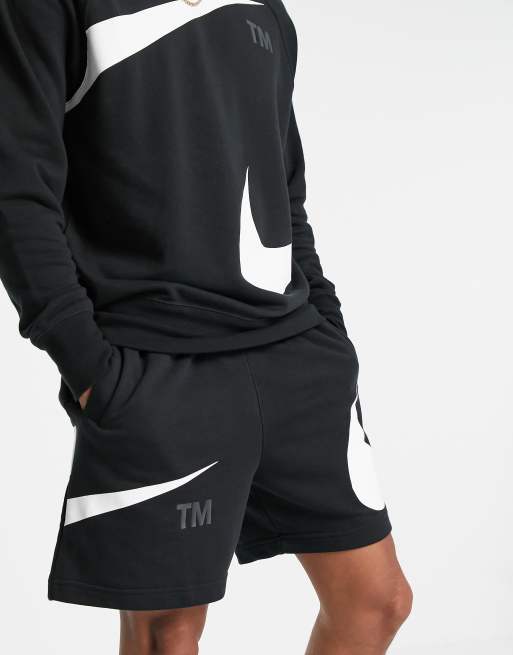 Nike swoosh best sale sweat shorts