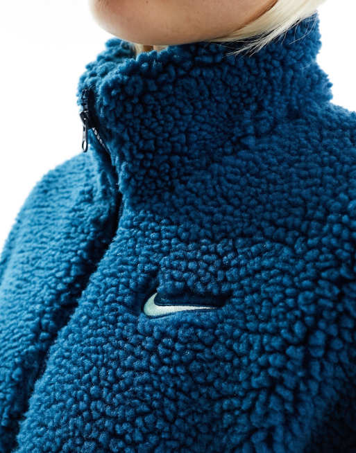 Nike swoosh sherpa outlet jacket