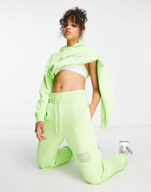 Lime green and black nike clearance outfit