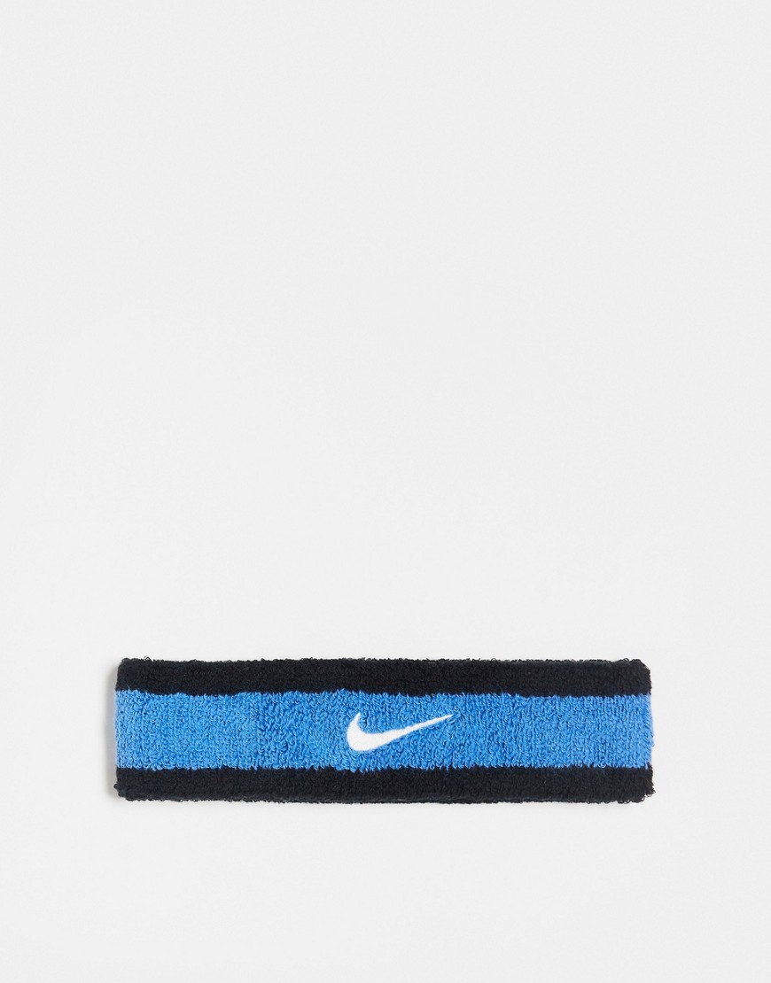 Nike Swoosh headband in black