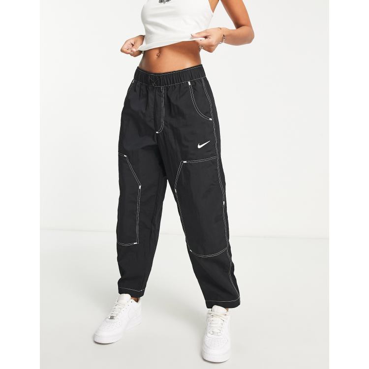 Nike sportswear women's outlet swoosh woven pants