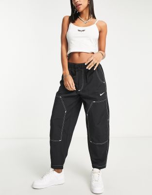 上下セット◆可愛い◆【NIKE】Nike Polo & High-Waisted Pants Nike Sportswear Phoenix Fleece Women's High-Waisted Wide-Leg