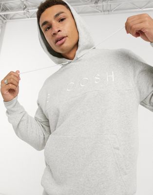 Nike Swoosh hoodie in grey | ASOS