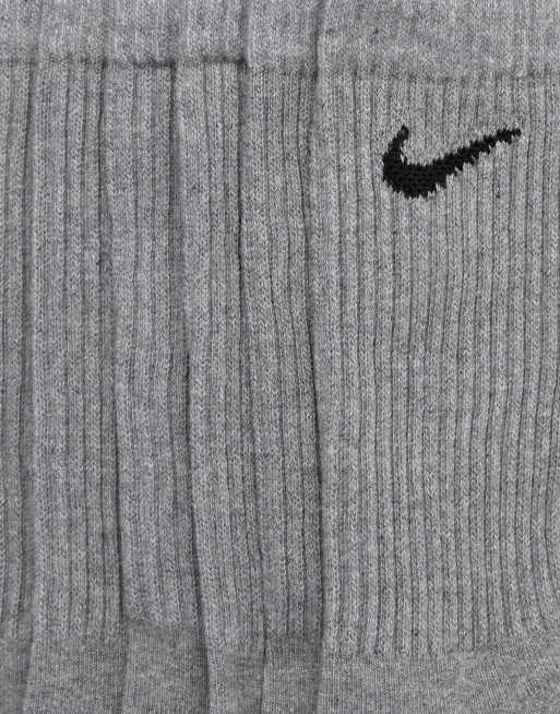 Grey nike clearance socks 6 pack