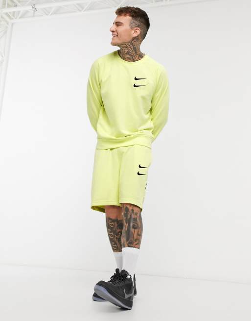 Sweat jaune fluo outlet nike