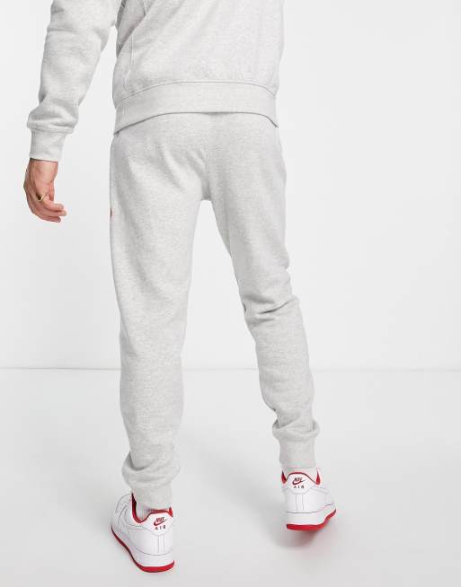 Nike air logo shop track pants grey