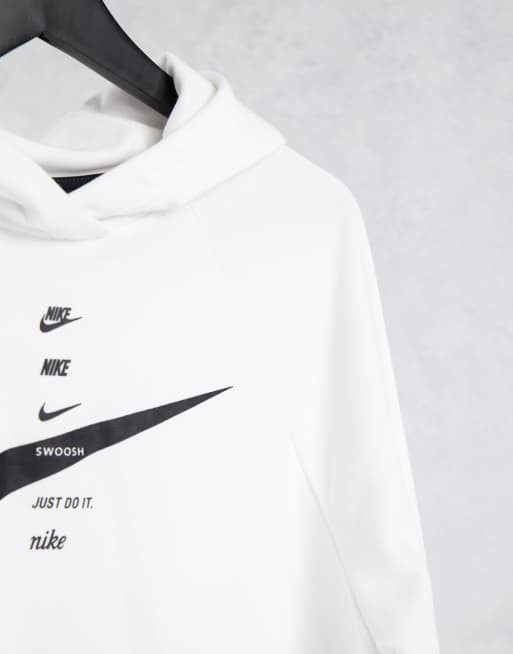 Nike swoosh 2025 logo hoodie