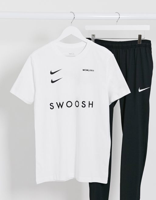 nike swoosh white shirt