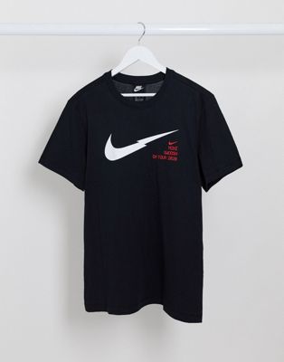 Nike Swoosh On Tour Pack t-shirt in 
