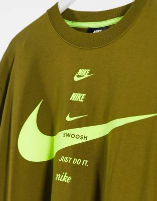 khaki nike shirt