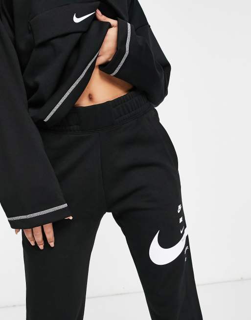 Nike swoosh oversized sweatpants sale