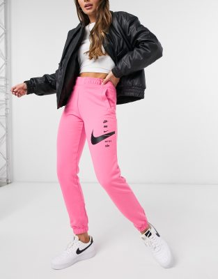 pink nike jogger suit