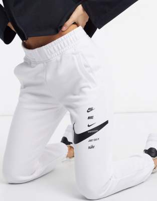 nike swoosh oversized joggers