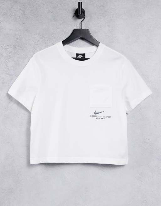 nike swoosh white shirt