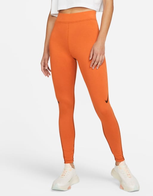 Buy Orange Leggings for Women by NIKE Online