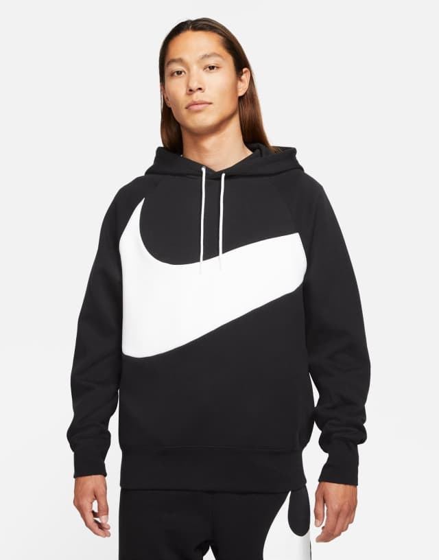 Nike Swoosh Pack hoodie in black