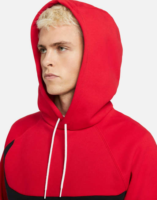 Nike Swoosh Pack hoodie in red ASOS