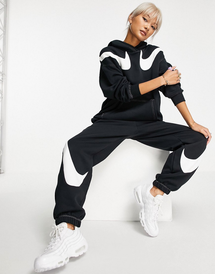 Nike Pack Loose-fit Fleece Sweatpants In Black | ModeSens