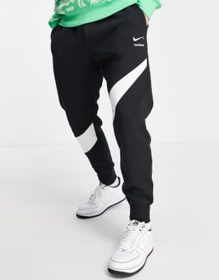 nike swoosh fleece sweatpants