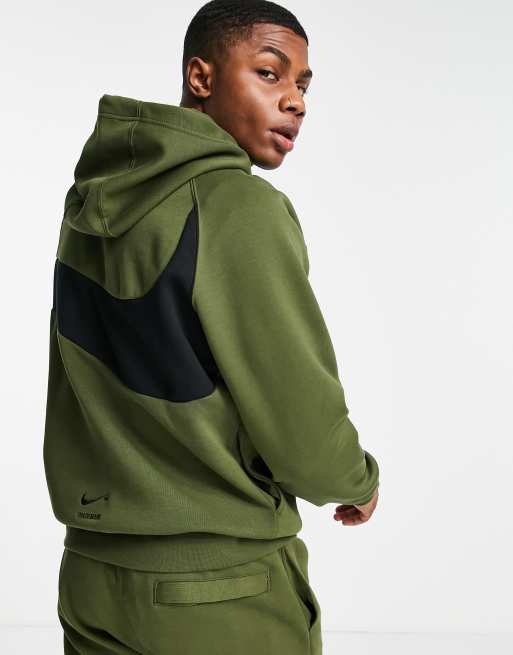 Hooded sweatshirt Nike Sportswear Swoosh Tech Fleece Men s Pullover Hoodie