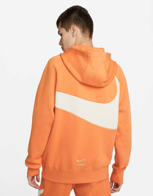 Nike swoosh best sale hoodie orange