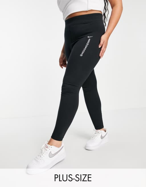 Plus size best sale nike leggins